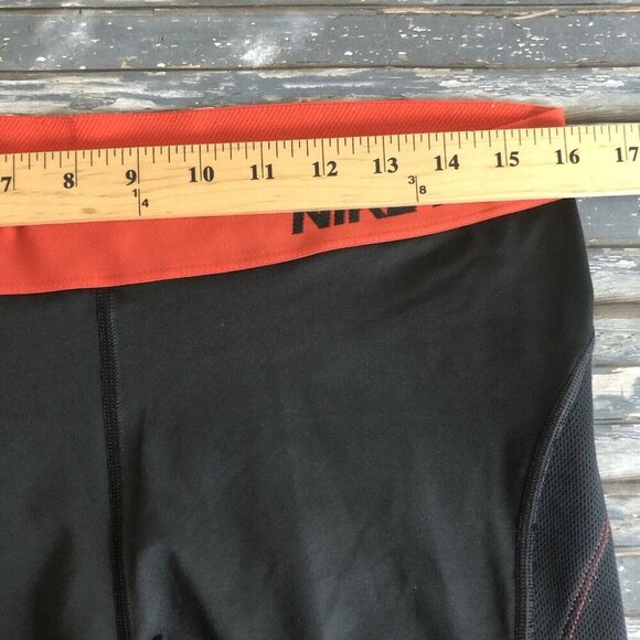 Nike Pro Shorts Womens XL Black Dri-Fit Spandex Compression Sliding Sport - Picture 6 of 9